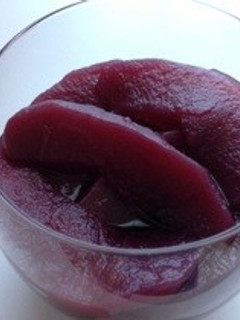 材料3つ!りんごの赤ワイン煮-レシピのメイン写真