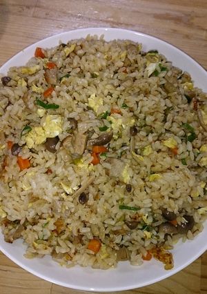 炊飯器で簡単♪青い部分入り♪パラ②炒飯♪-レシピのメイン写真