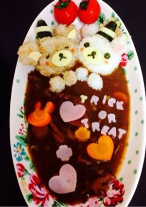 キャラカレー！２☆リラックマ-レシピのメイン写真