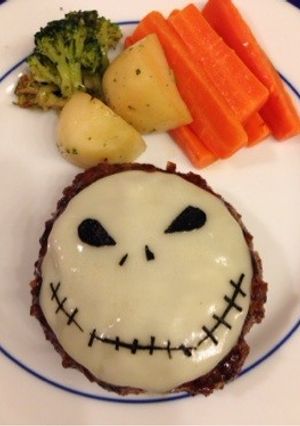 Xmasやハロウィンにジャックハンバーグ-レシピのメイン写真