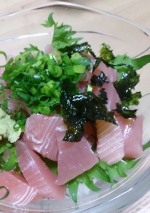 新鮮マグロ丼～♪-レシピのメイン写真