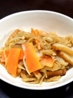 さつま揚げと切干大根の炒め煮-レシピのメイン写真