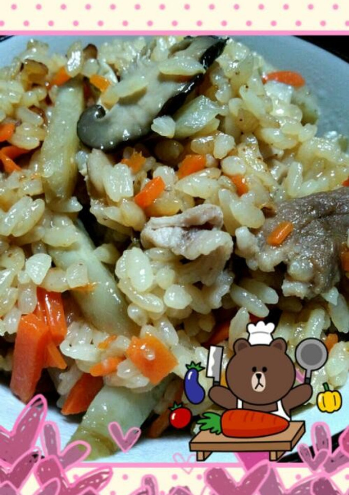 ☆簡単おいしい炊き込みご飯☆-レシピのメイン写真