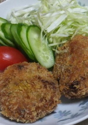 ホクホクかぼちゃのほくほくコロッケ-レシピのメイン写真