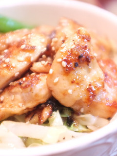 塩糀☆照焼きチキン丼-レシピのメイン写真