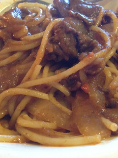 残り物のハヤシライスからハヤシパスタ-レシピのメイン写真
