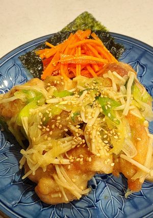 ダシダで簡単🇰🇷ねぎ塩チキン-レシピのメイン写真