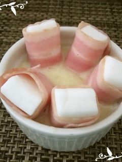 はんぺんのベーコン巻ココットカマン-レシピのメイン写真
