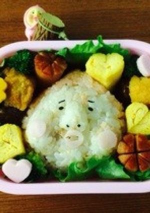 *こびと図鑑カクレモモジリ弁当*-レシピのメイン写真