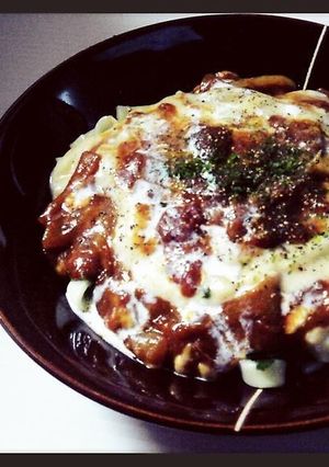 余ったシチュー系で♪きしめんラザニア-レシピのメイン写真