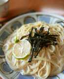 豆乳消費！たらこ豆乳クリームパスタ