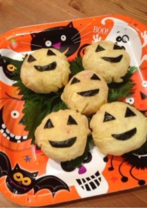 ハロウィン手まり寿司-レシピのメイン写真