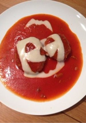 ハロウィンハンバーグ-レシピのメイン写真