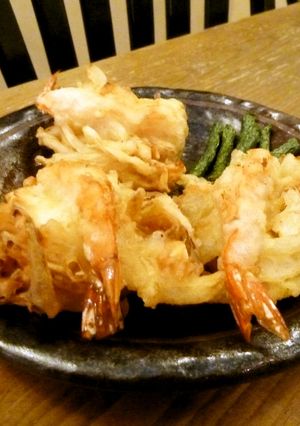 海老丸ごと1尾入り♡桜海老のかき揚げ-レシピのメイン写真