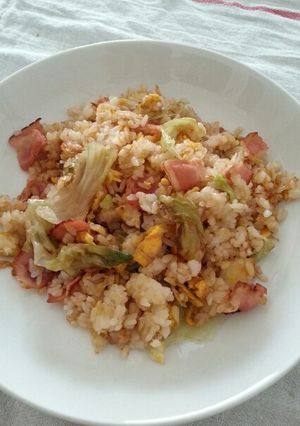 レタスチャーハン♪-レシピのメイン写真