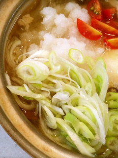 みぞれ鍋焼きうどん-レシピのメイン写真