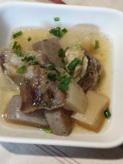 牛スジと大根の煮込み-レシピのメイン写真