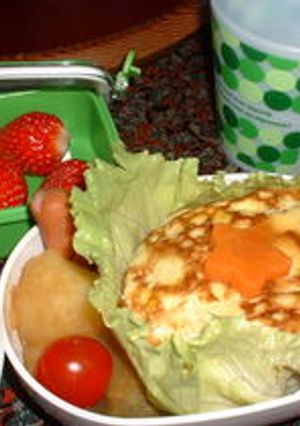 オムライス弁当-レシピのメイン写真