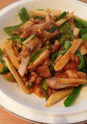 鶏もも肉ピリ辛炒め中華風-レシピのメイン写真