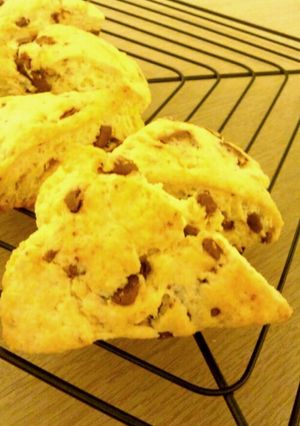 チョコスコーン-レシピのメイン写真