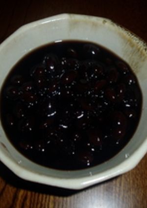 圧力鍋で黒豆-レシピのメイン写真