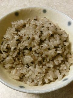 簡単!黒ゴマご飯~♪-レシピのメイン写真