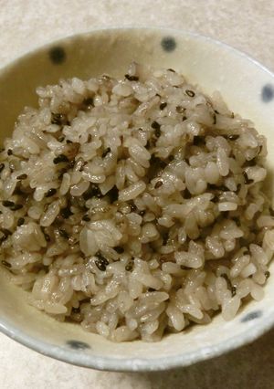 簡単！黒ゴマご飯～♪-レシピのメイン写真