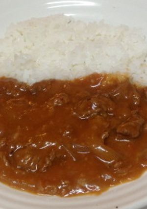 トマトジュースでハヤシライス-レシピのメイン写真
