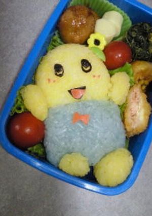 キャラ弁☆ふなっしーなっしー!!-レシピのメイン写真