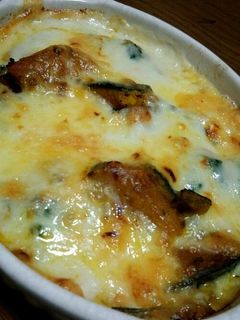 *かぼちゃとほうれん草のグラタン*-レシピのメイン写真