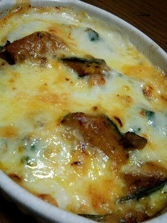 *かぼちゃとほうれん草のグラタン*-レシピのメイン写真