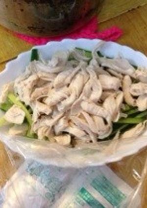 ササミときゅうりの棒棒鶏-レシピのメイン写真