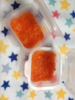離乳食 初期 人参のすり下ろし♡-レシピのメイン写真