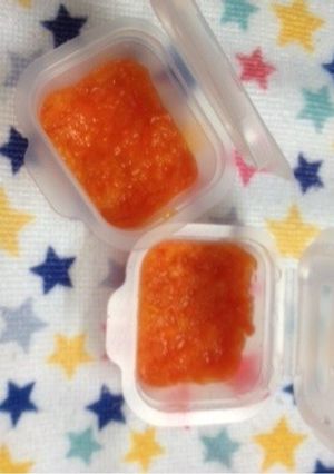 離乳食 初期 人参のすり下ろし♡-レシピのメイン写真