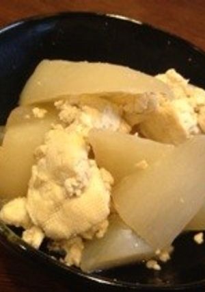 ＊けんちん＊大根と木綿豆腐の煮物♪-レシピのメイン写真
