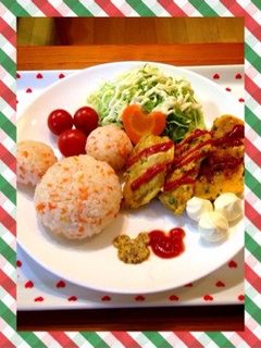 ミッキー❤︎カレーピカタ✨ワンプレート-レシピのメイン写真