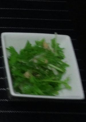 水菜とまいたけのサラダ-レシピのメイン写真