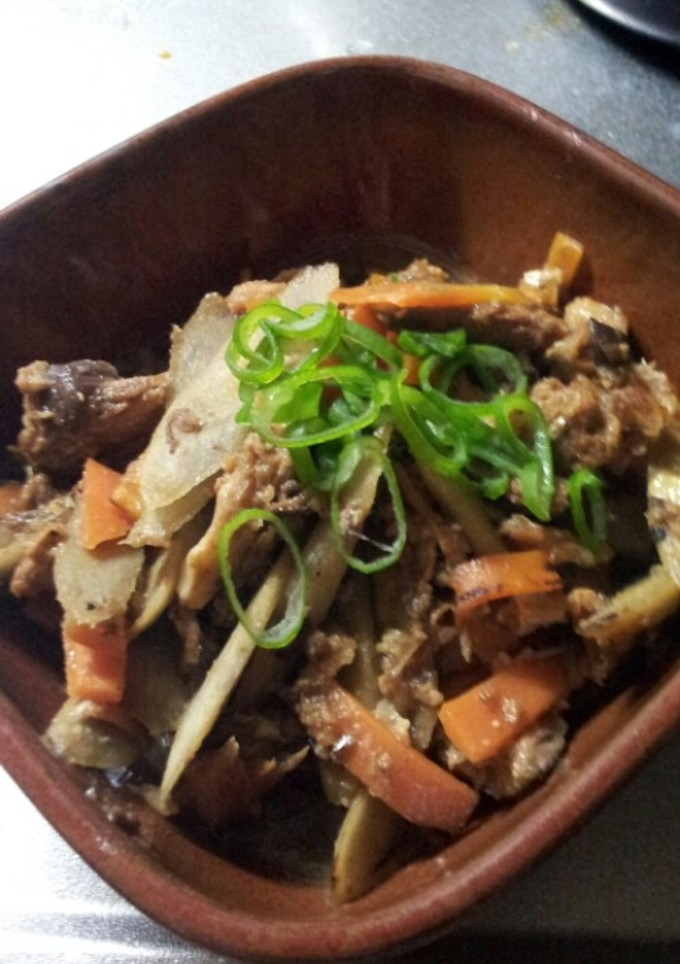 簡単！こぼうの鯖缶煮-レシピのメイン写真