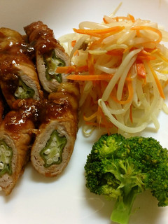 オクラの豚肉巻き-レシピのメイン写真