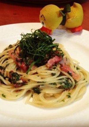 パンチェッタと大葉のパスタ♪-レシピのメイン写真