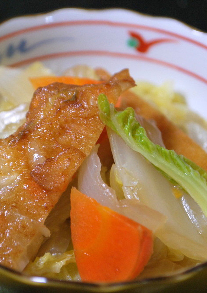 10分簡単♪　白菜とさつま揚げの煮物-レシピのメイン写真
