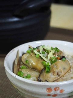 牡蠣の炊き込みご飯 -レシピのメイン写真