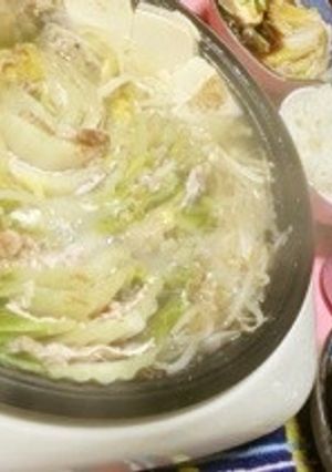 簡単！白菜と豚バラ肉のミルフィーユ鍋☆-レシピのメイン写真