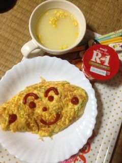 簡単オムレツ(^-^)-レシピのメイン写真
