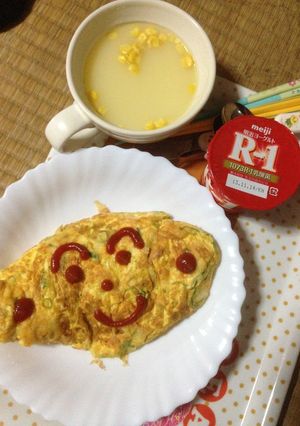 簡単オムレツ(^-^)-レシピのメイン写真
