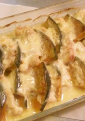 鶏肉とかぼちゃのチーズ焼き-レシピのメイン写真