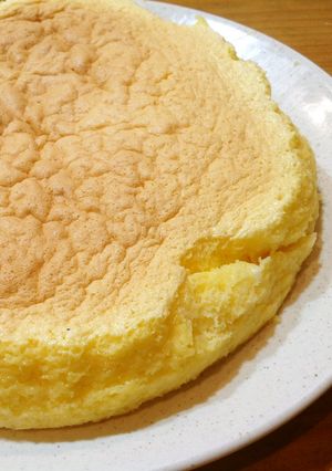 ふわしゅわっ❤︎スフレチーズケーキ！-レシピのメイン写真