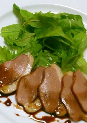赤ワインソース　鴨肉のスモークなどに。。-レシピのメイン写真