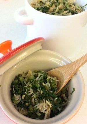 秋に食べたい！大根菜のふりかけ-レシピのメイン写真