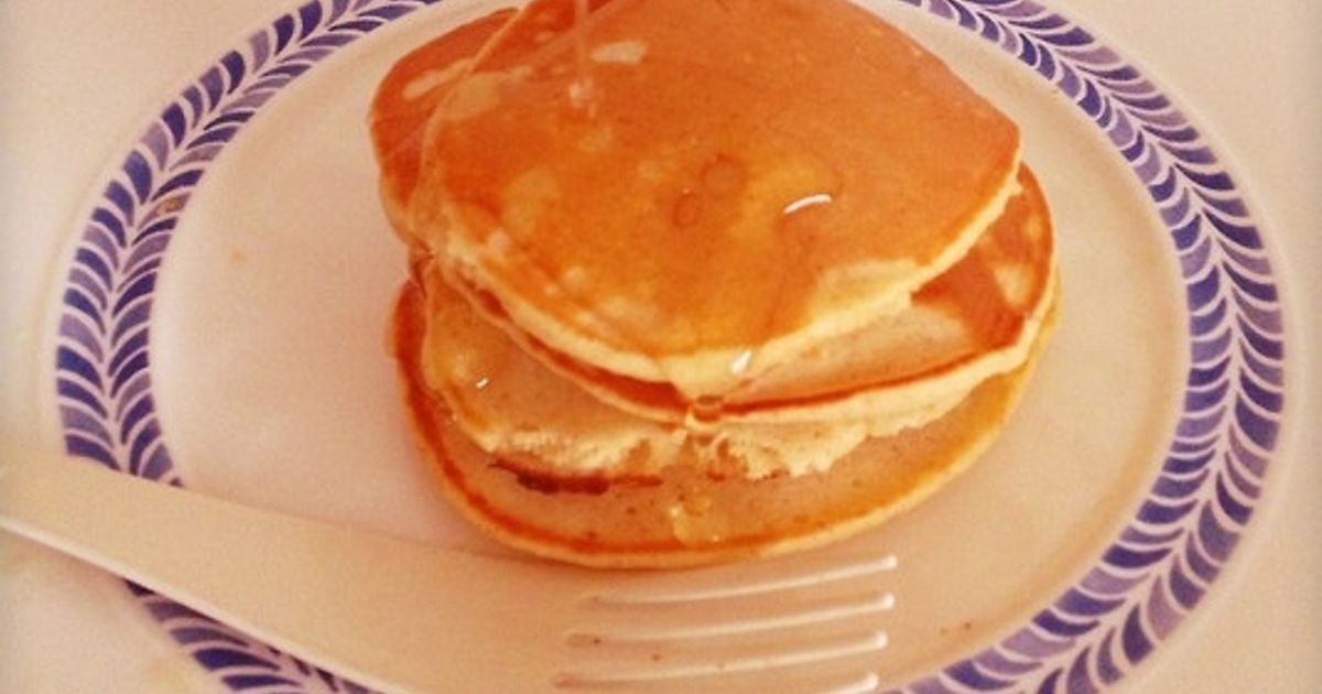 はちみつパンケーキ♪ by motiri 【クックパッド】 簡単おいしい